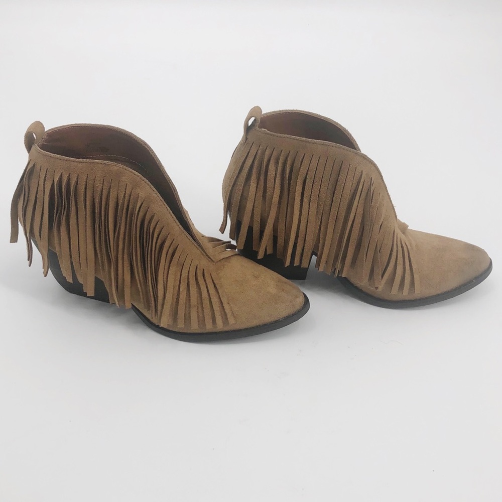 Coconuts by Matisse Lambert Fringe Booties 9